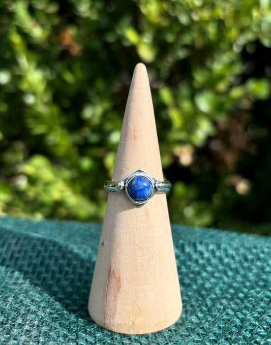 Lapis Lazuli ring, size 7.5