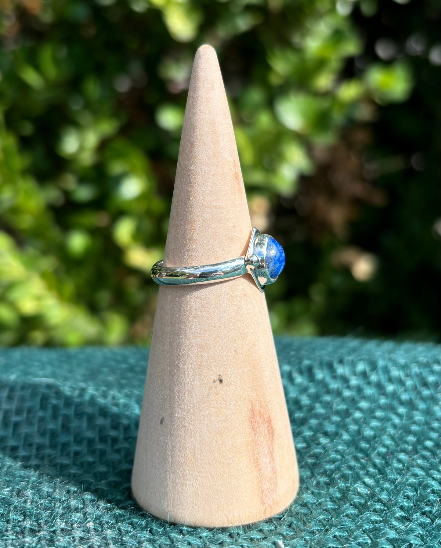 Lapis Lazuli ring, size 7.5